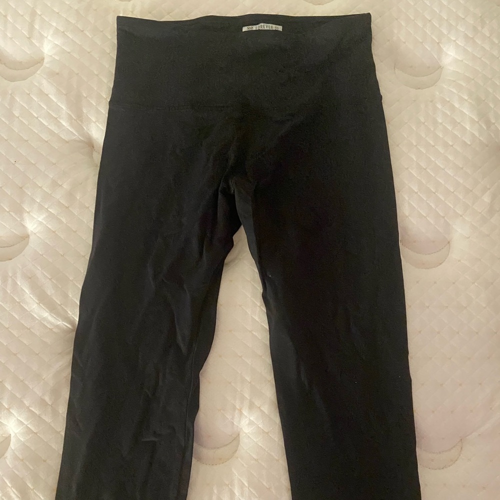 Forever 21 Classic Black Leggings
